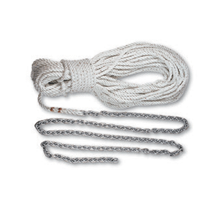 Lewmar Anchor Rode 215 - 15 of 1/4" Chain  200 of 1/2" Rope w/Shackle [69000334] - Rough Seas Marine