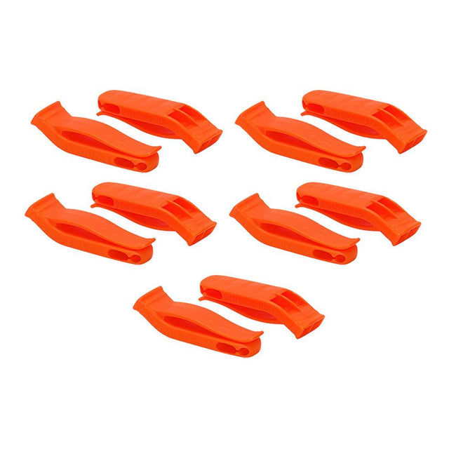 Mustang Signal Whistle - Orange *10-Pack [MAWSTL10-2-0-101] - Rough Seas Marine