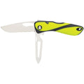 Wichard Offshore Knife - Serrated Blade - Shackler/Spike - Fluorescent [10122] - Rough Seas Marine