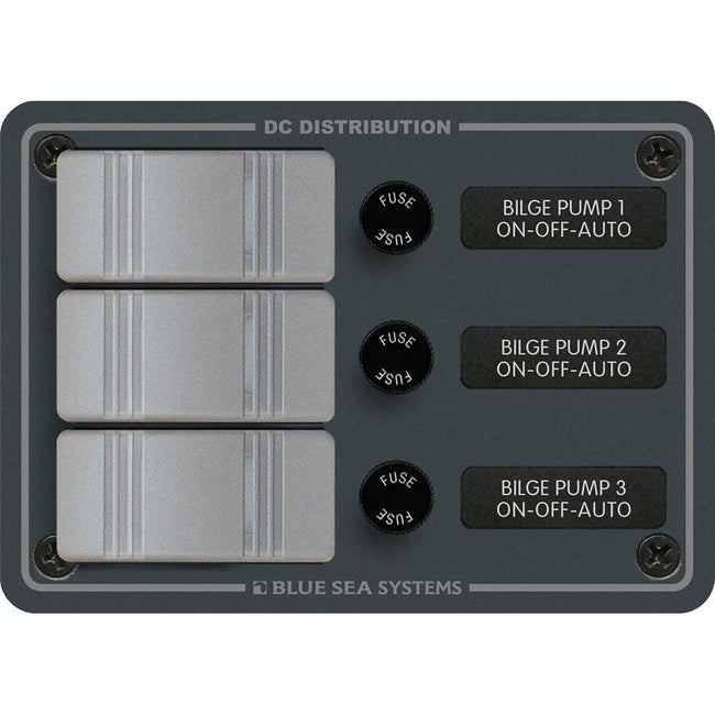 Blue Sea 8665 Contura 3 Bilge Pump Control Panel [8665] - Rough Seas Marine