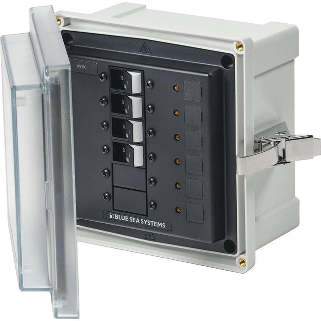 Blue Sea 3134 - SMS Panel Enclosure w/4 Branch (12/24V) - 12/24V DC [3134] - Rough Seas Marine