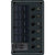 Blue Sea 8521 - 5 Position Contura Switch Panel w/Dual USB Chargers - 12/24V DC - Black [8521] - Rough Seas Marine