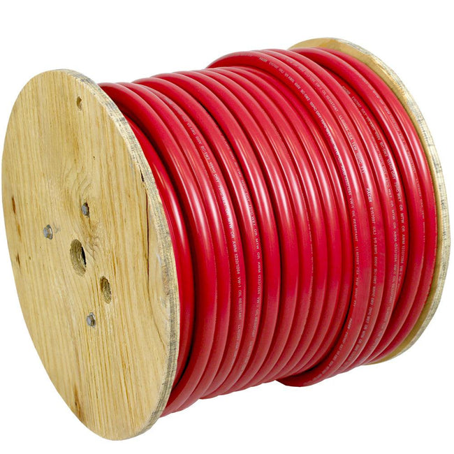 Pacer Red 4 AWG Battery Cable - 250 [WUL4RD-250] - Rough Seas Marine