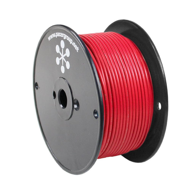 Pacer Red 18 AWG Primary Wire - 250 [WUL18RD-250] - Rough Seas Marine