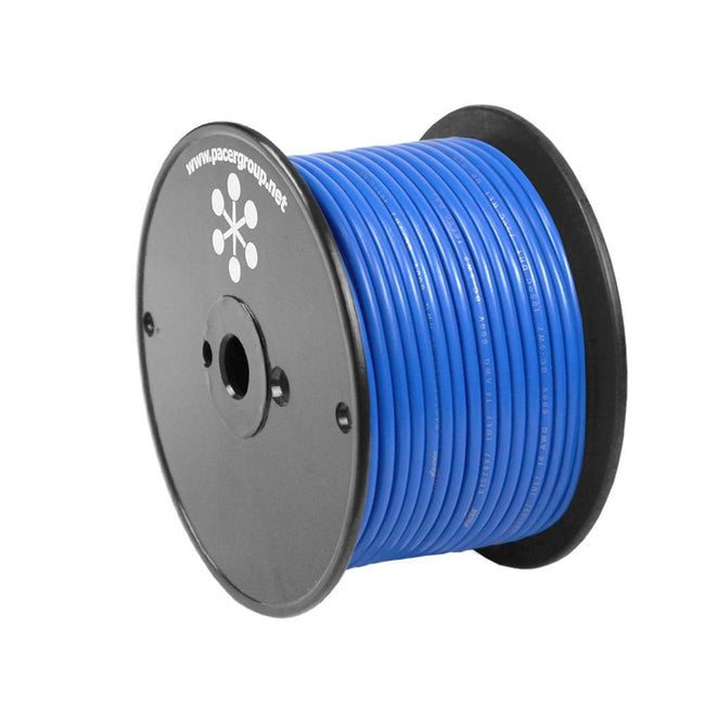Pacer Blue 16 AWG Primary Wire - 100 [WUL16BL-100] - Rough Seas Marine
