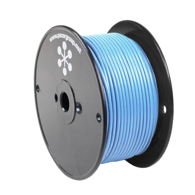 Pacer Light Blue 16 AWG Primary Wire - 250 [WUL16LB-250] - Rough Seas Marine