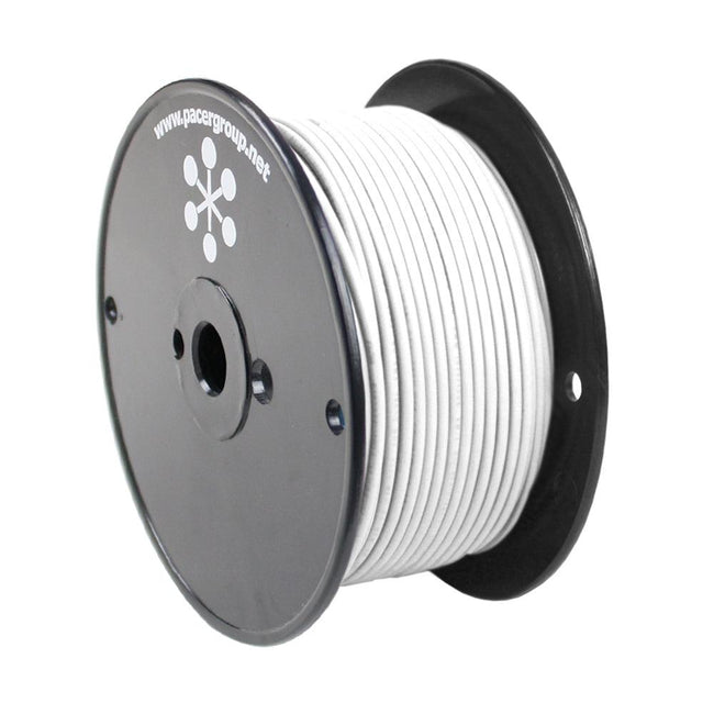 Pacer White 16 AWG Primary Wire - 250 [WUL16WH-250] - Rough Seas Marine