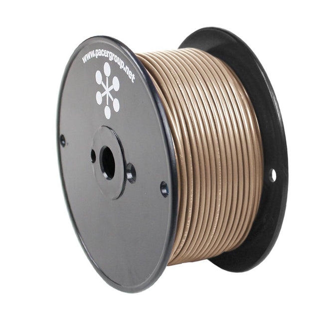 Pacer Tan 16 AWG Primary Wire - 250 [WUL16TN-250] - Rough Seas Marine
