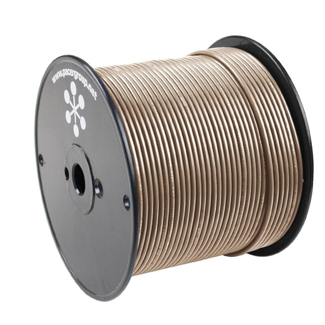 Pacer Tan 16 AWG Primary Wire - 500 [WUL16TN-500] - Rough Seas Marine