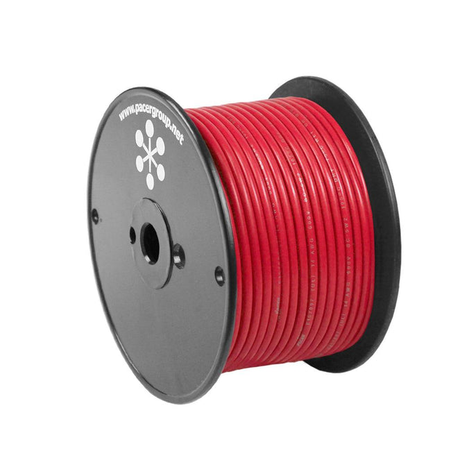 Pacer Red 12 AWG Primary Wire - 100 [WUL12RD-100] - Rough Seas Marine
