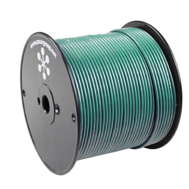 Pacer Green 10 AWG Primary Wire - 500 [WUL10GN-500] - Rough Seas Marine