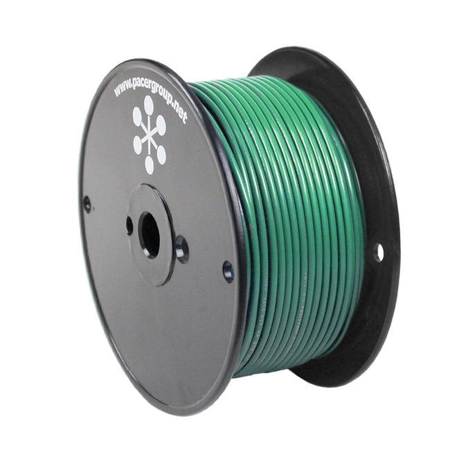Pacer Green 8 AWG Primary Wire - 250 [WUL8GN-250] - Rough Seas Marine