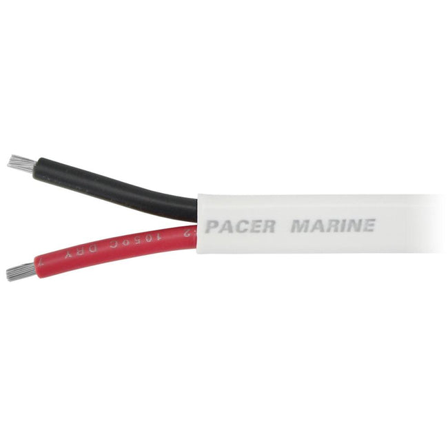 Pacer 8/2 AWG Duplex Cable - Red/Black - Sold By The Foot [W8/2DC-FT] - Rough Seas Marine