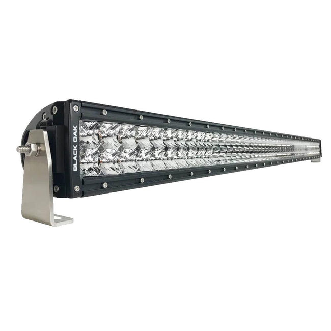 Black Oak Pro Series Double Row Combo 50" Light Bar - Black [50C-D5OS] - Rough Seas Marine