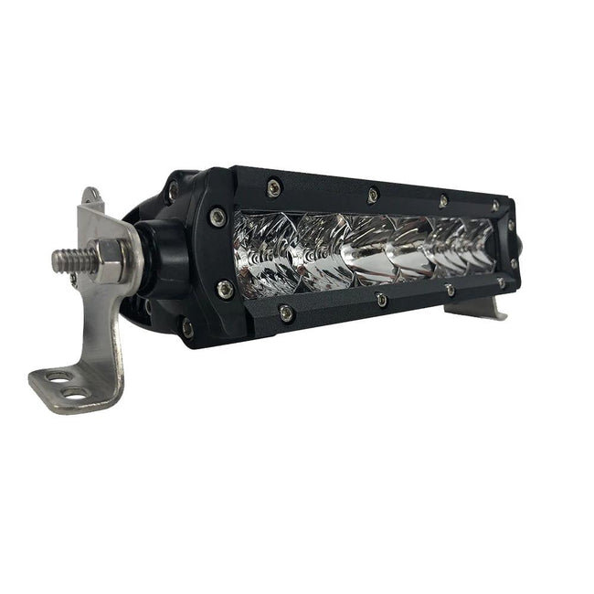 Black Oak Pro Series Single Row Combo 6" Light Bar - Black [6C-S5OS] - Rough Seas Marine