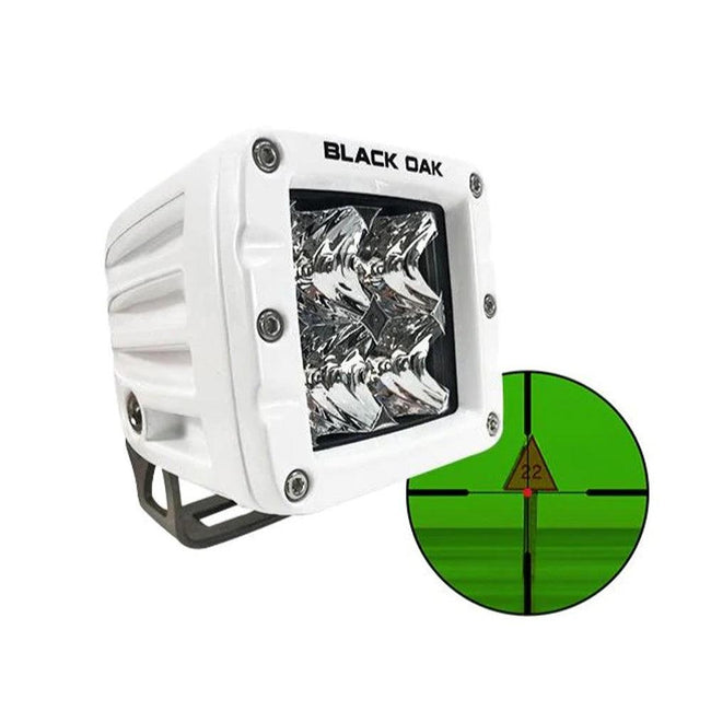Black Oak Pro Series Infrared 2" 850nm Flood Pod Light - White [2MIR-POD850] - Rough Seas Marine