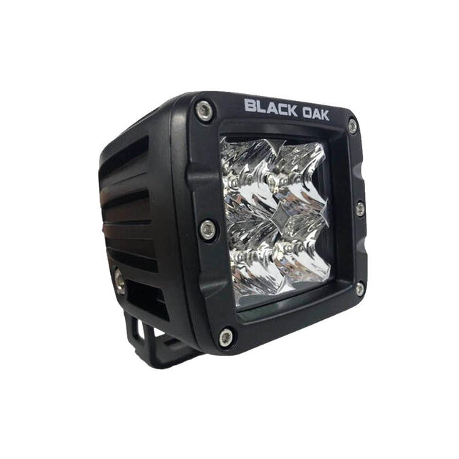 Black Oak Pro Series 2" Flood Pod - Black [2F-POD10CR] - Rough Seas Marine
