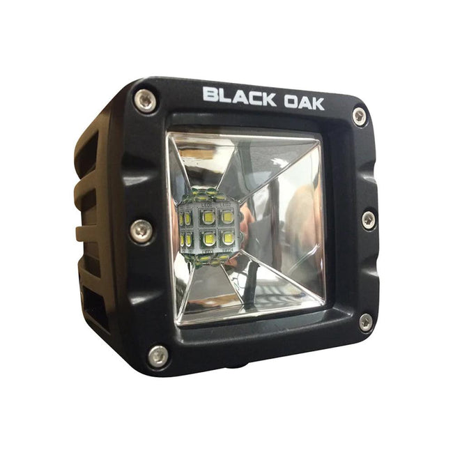 Black Oak Pro Series 2" Scene Light Pod- Black [2SL-POD10CR] - Rough Seas Marine