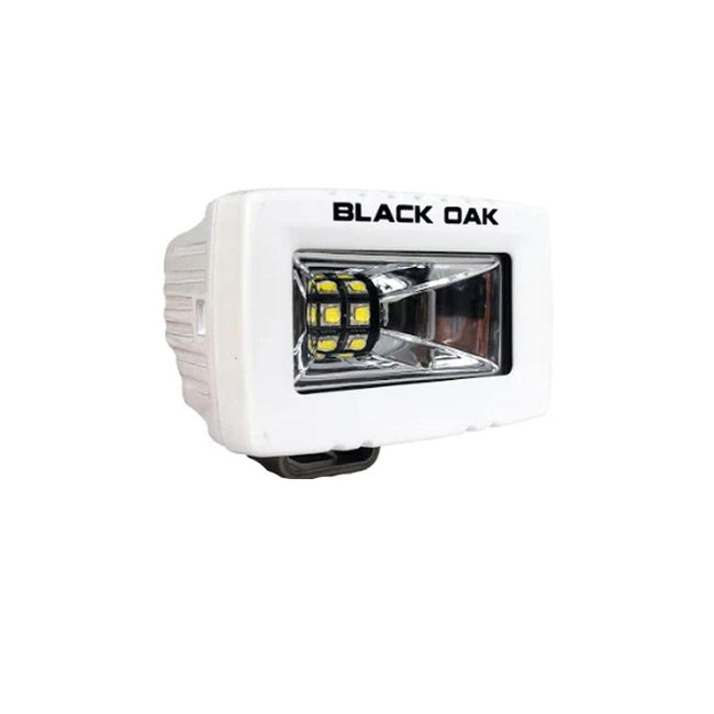 Black Oak Pro Series 2" Spreader Light Scene - White [2-MS-S] - Rough Seas Marine