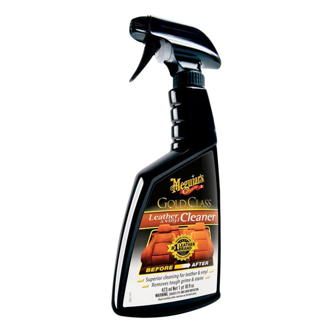 Meguiars Gold Class Leather  Vinyl Cleaner - 16oz [G18516] - Rough Seas Marine