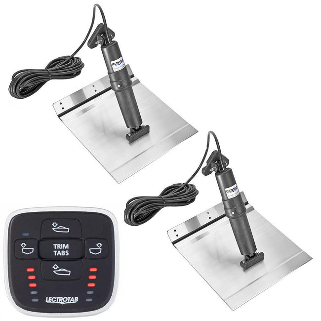 Lectrotab XKA Aluminum Alloy Trim Tab Kit w/MLC-1 Control - 9 x 24 [XKASML9X24A] - Rough Seas Marine