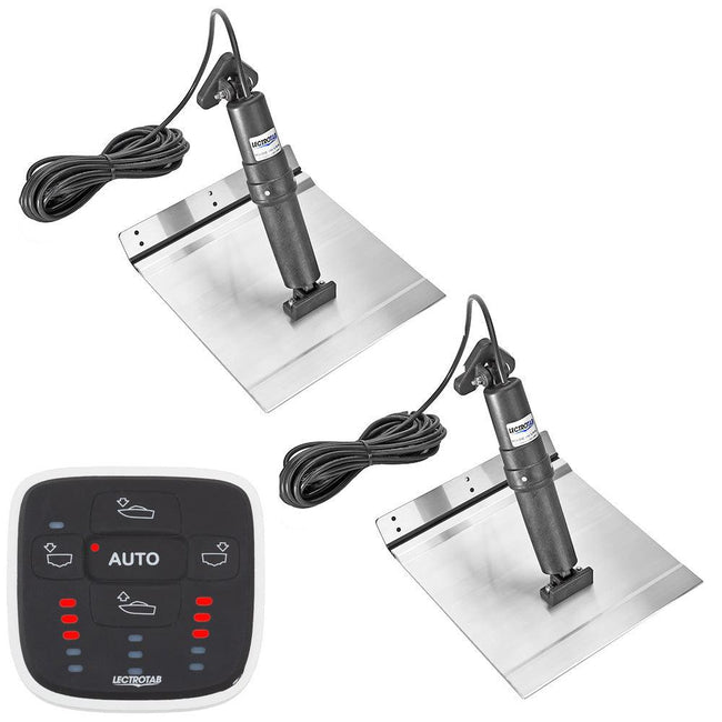 Lectrotab XKA Aluminum Alloy Trim Tab Kit w/ALC-1 Control - 9 x 9 [XKASAL9X9A] - Rough Seas Marine