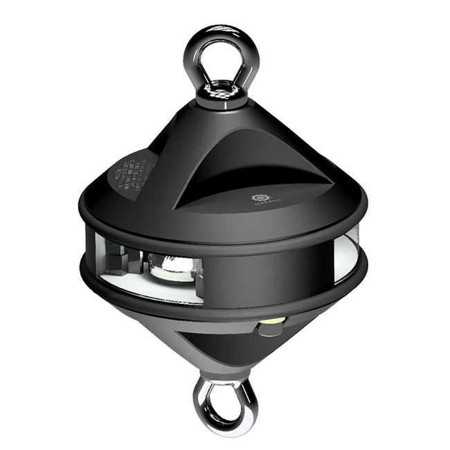 Lopolight Series 200-012 - Hoist Light - 2NM - White - Black Housing [200-012G2-H1C-B] - Rough Seas Marine