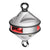 Lopolight Series 200-014 - Hoist Light - 2NM - Red - Silver Housing [200-014G2-H1C] - Rough Seas Marine