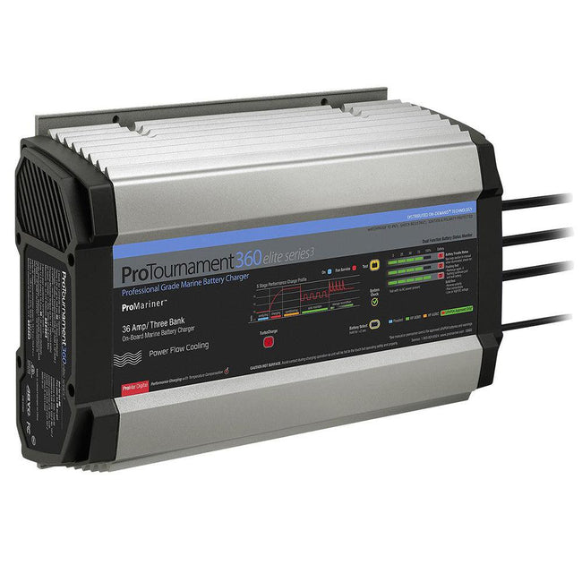 ProMariner ProTournament 360 Elite Series3 3-Bank On-Board Marine Battery Charger [53363] - Rough Seas Marine