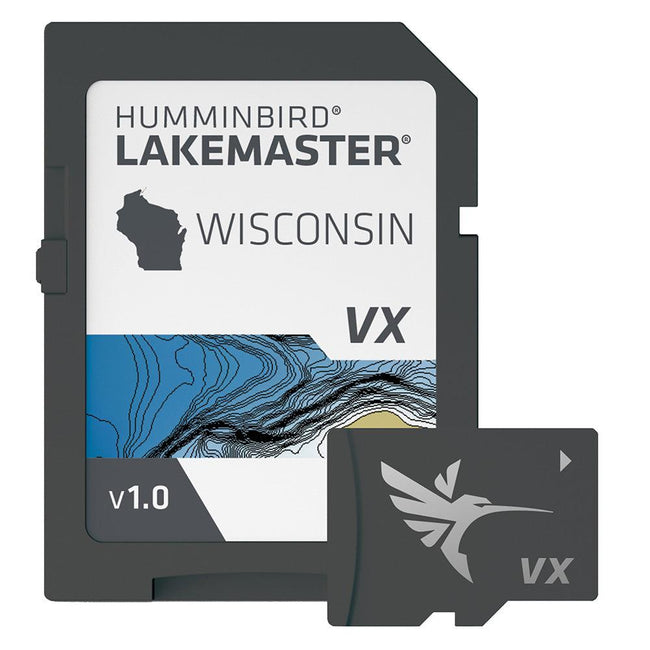 Humminbird LakeMaster VX - Wisconsin [601010-1] - Rough Seas Marine