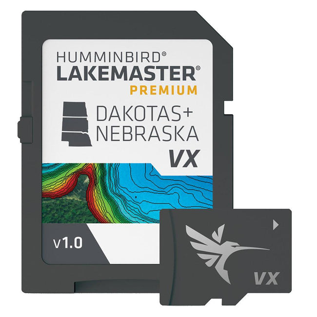 Humminbird LakeMaster VX Premium - Dakota/Nebraska [602001-1] - Rough Seas Marine