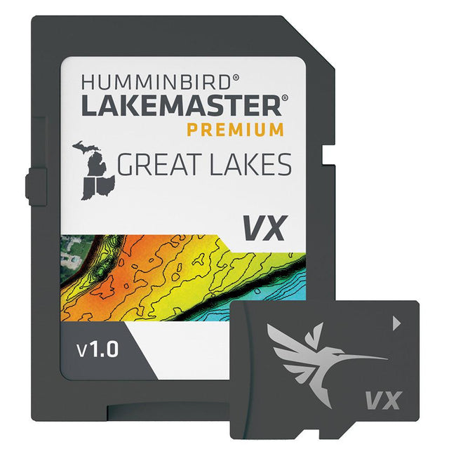 Humminbird LakeMaster VX Premium - Great Lakes [602002-1] - Rough Seas Marine