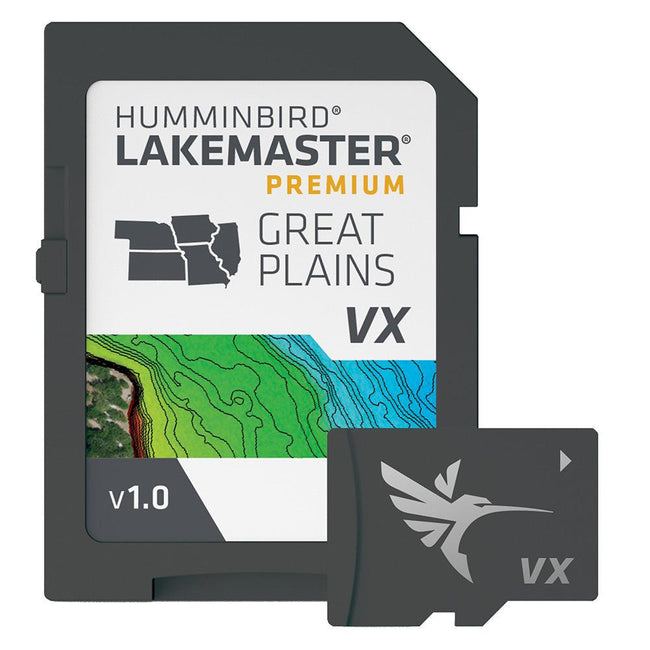 Humminbird LakeMaster VX Premium - Great Plains [602003-1] - Rough Seas Marine