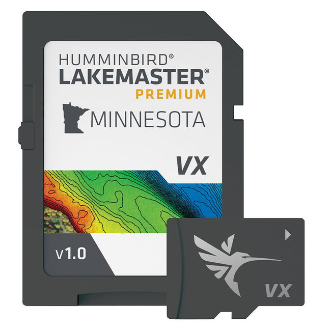 Humminbird LakeMaster VX Premium - Minnesota [602006-1] - Rough Seas Marine