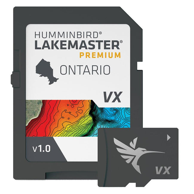 Humminbird LakeMaster VX Premium - Ontario [602020-1] - Rough Seas Marine