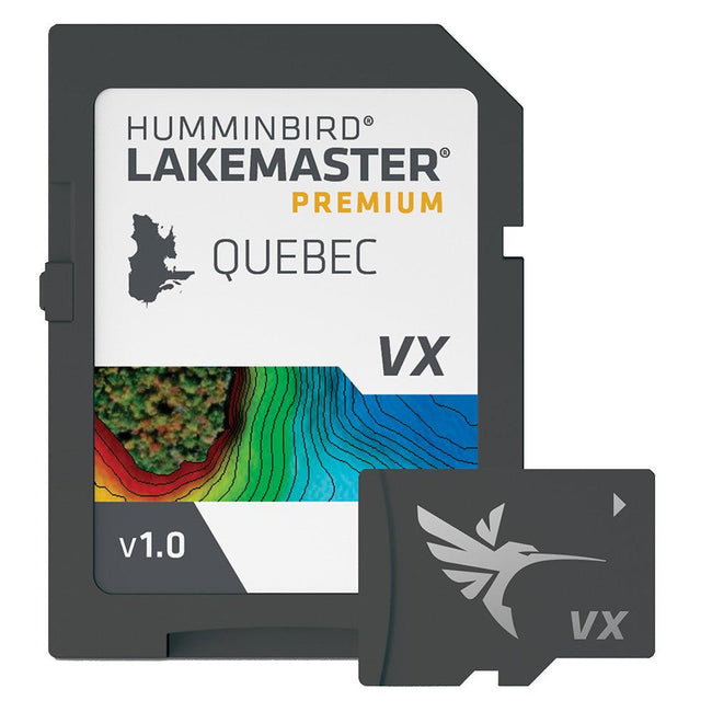 Humminbird LakeMaster VX Premium - Quebec [602021-1] - Rough Seas Marine