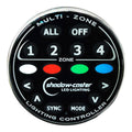 Shadow-Caster Round Zone Controller 4 Channel Remote f/MZ-LC or SCM-LC [SCM-ZC-REMOTE] - Rough Seas Marine