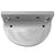 Lopolight Mounting Plate f/X01 Series Vertical Sidelights - Silver [401-017] - Rough Seas Marine