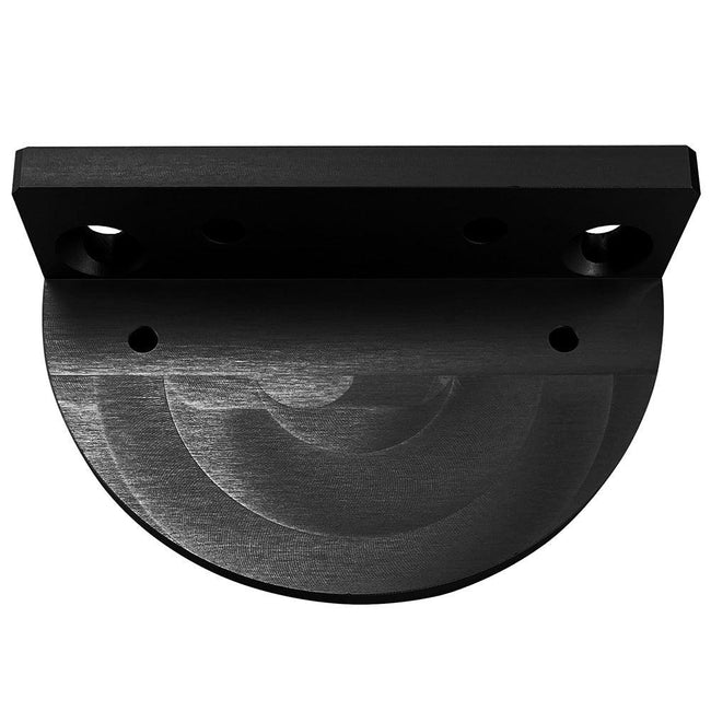 Lopolight Mounting Plate for X01 Series Vertical Sidelights - Black [401-017-B] - Rough Seas Marine