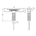 TACO Rub Rail Mounted LED Nav Light Set f/SuproFlex Only [F38-9960] - Rough Seas Marine