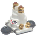 ARCO Marine Outboard Solenoid w/Flat Isolated Base  White Housing [SW097] - Rough Seas Marine