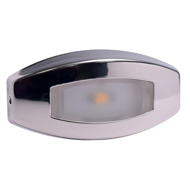 Lumitec Fiji Courtesy Light - Polished Housing - Direct RGBW Lights - 4-Pack [101756] - Rough Seas Marine
