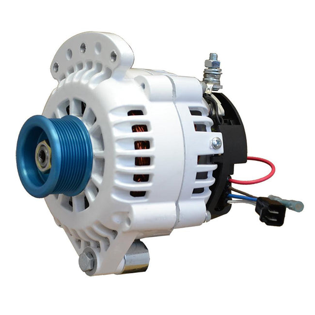 Balmar Alternator 120 AMP 12V 1-2" Single Foot Spindle Mount J10 Pulley w/Isolated Ground [621-120-J10] - Rough Seas Marine