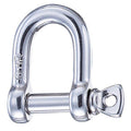 Wichard HR D Shackle - 14mm Diameter - 35/64" [11207] - Rough Seas Marine