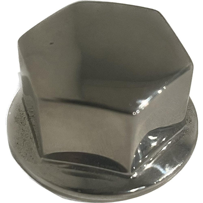 Uflex M12 Chrome Wheel Nut [1503] - Rough Seas Marine