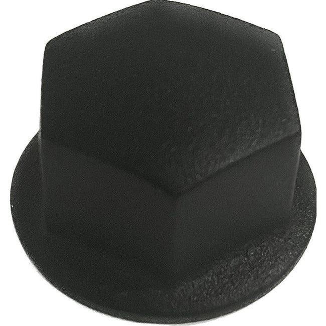 Uflex M12 Black Wheel Nut [1503B] - Rough Seas Marine