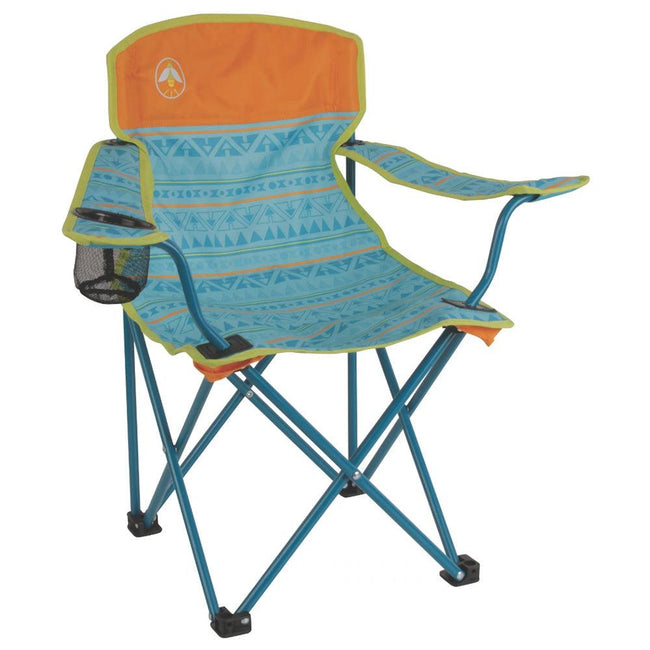 Coleman Kids Quad Chair - Teal [2000033703] - Rough Seas Marine