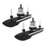 Raymarine RVM-420 Stainless Steel Thru-Hull Pair, 20 Degree Deadrise10M Cable [T70544] - Rough Seas Marine