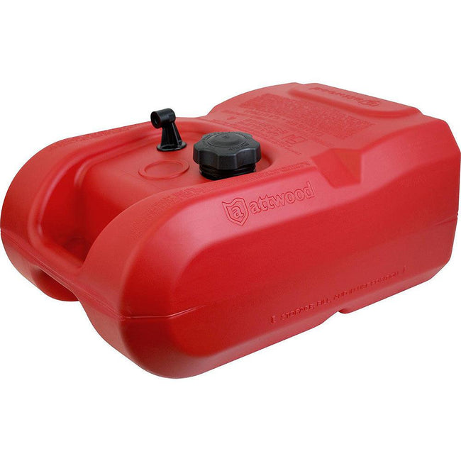 Attwood Portable Fuel Tank - 3 Gallon w/o Gauge [8803LP2] - Rough Seas Marine