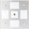 Sea-Dog Square LED Mirror Light w/On/Off Dimmer - White  Blue [401840-3] - Rough Seas Marine